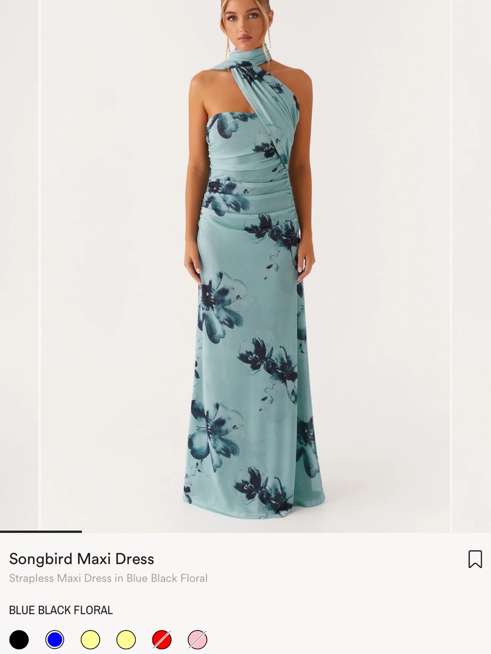 Pepper mayo- Songbird Maxi Dress
